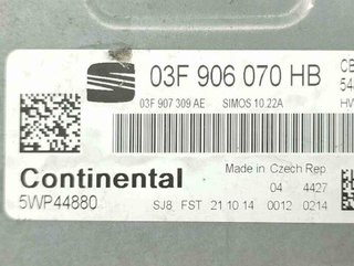 Centralita 03f906070hb 5wp44880 seat ibiza 2973388