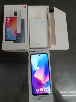 Telefono Xiaomi Redmi Note 9 Pro con scatola