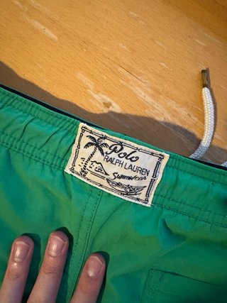 Bañador Ralph Lauren Verde Talla M