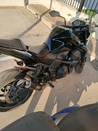 Kawasaki Z750 Negra