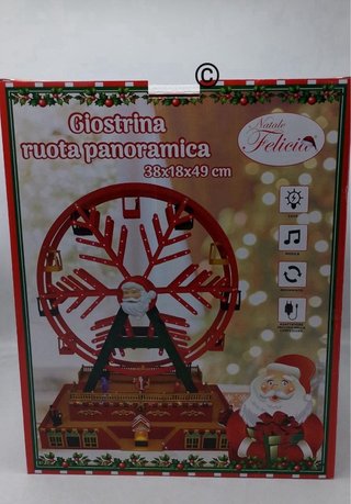 Giostra Natalizia maxi ruota panoramica