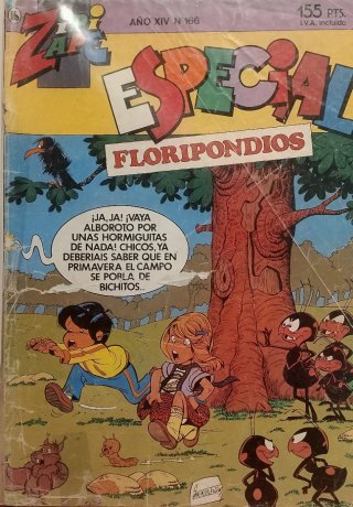 LOTE 5 TEBEOS ZIPI ZAPE ESPECIAL.EL FUTBOL.