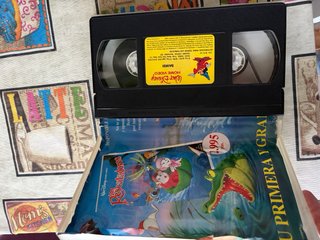 Lote 5 VHS clásicos infantiles