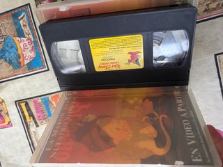 Lote 5 VHS clásicos infantiles
