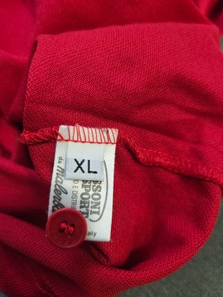 Polo Missoni Sport Uomo Taglia XL Rossa