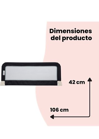 Barreras de seguridad para cama infantil