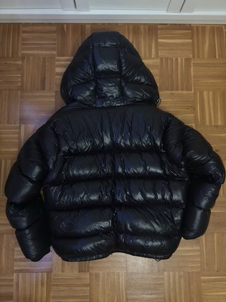 Zara Puffer Chaqueta Negra