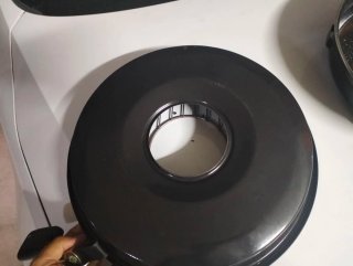 Churrasquera Grill AL-GON 30cm Negra