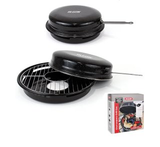 Churrasquera Grill AL-GON 30cm Negra