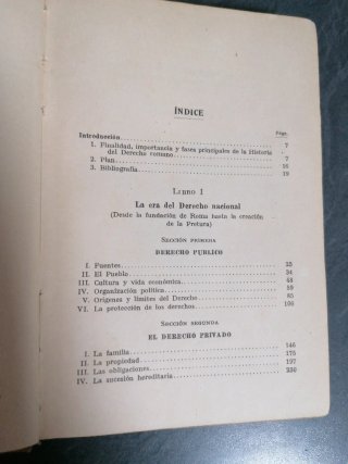 Historia del Derecho Romano - Colección Labor