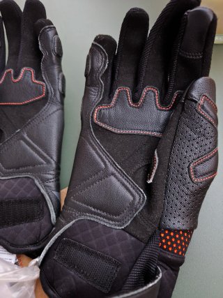 Guantes Dainese Unruly Negro/Rojo Talla XS