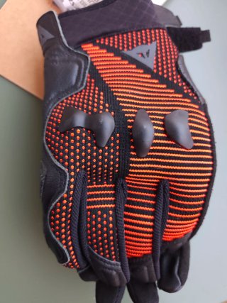 Guantes Dainese Unruly Negro/Rojo Talla XS