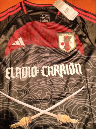 Camiseta negra Eladio Carrión Hombre Talla M
