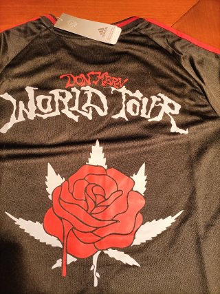 Camiseta negra Eladio Carrión Hombre Talla M