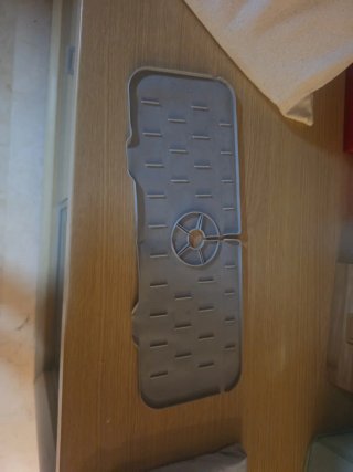 Escurridor de platos gris