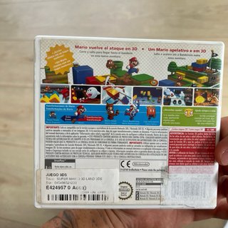 Nintendo 3DS Blanca + Juego Mario