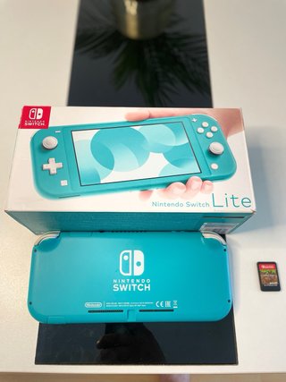 Nintendo Switch Lite Blu + Minecraft