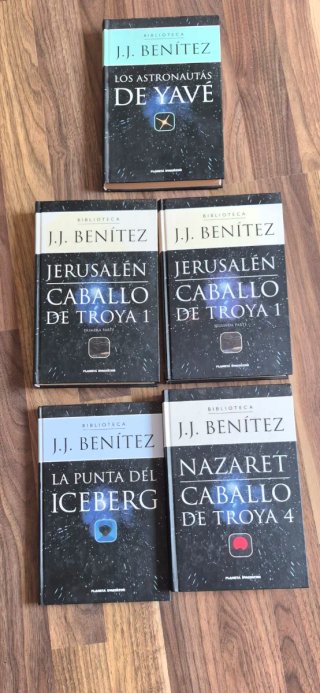 Lote 5 Libros J.J. Benítez
