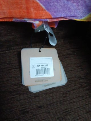 Pareo multicolor nuevo con hebilla