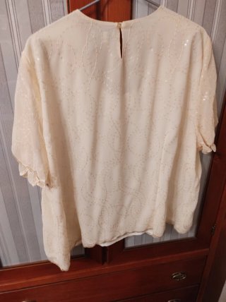 Blusa Talla Moda Beige