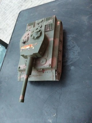 Tanque de Juguete Antiguo Tigre 802
