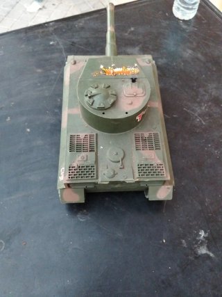 Tanque de Juguete Antiguo Tigre 802