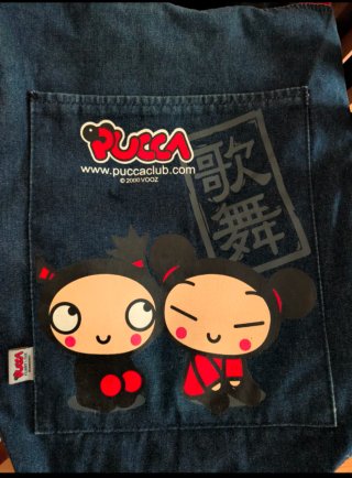 Bolso Pucca tela vaquera original