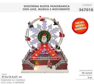 Giostra Ruota Panoramica Natale Felicia