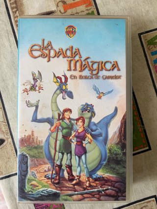 Lote 4 VHS dibujos clásicos