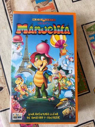 Lote 4 VHS dibujos clásicos