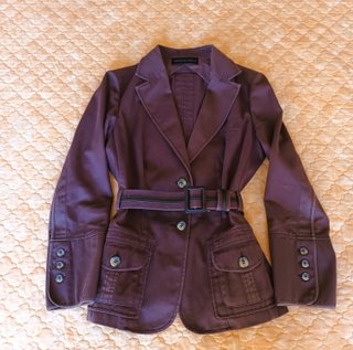 Chaqueta Blazer Purificación García T42 Marrón