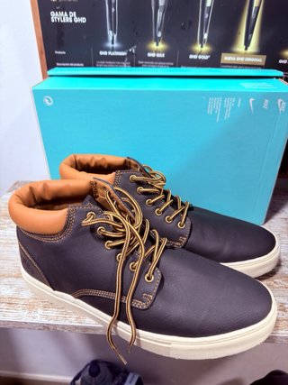 Botas Kappa Hombre Marrón y Negro