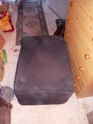 Sillón Tantra Negro Plegable