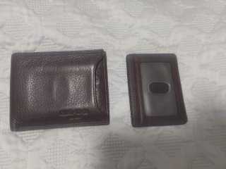 Cartera de piel Carlton