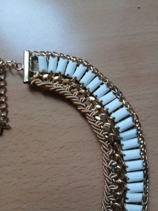 Collana MAC MODE oro e bianco