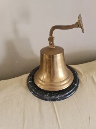 Antigua Campana de Barco Maciza Calidad Colección