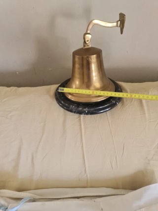Antigua Campana de Barco Maciza Calidad Colección