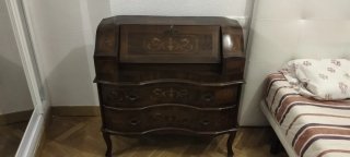 Secreter de madera antiguo