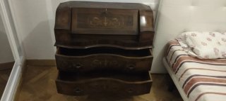 Secreter de madera antiguo