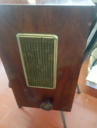 Rádio antigo lorenz -watzmann