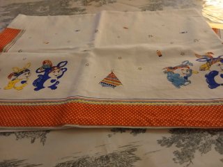 Set lenzuola + federa lettino con orsetti