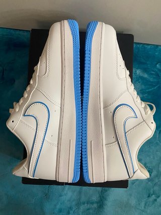 Nike Air Force 1 Blancas Azul
