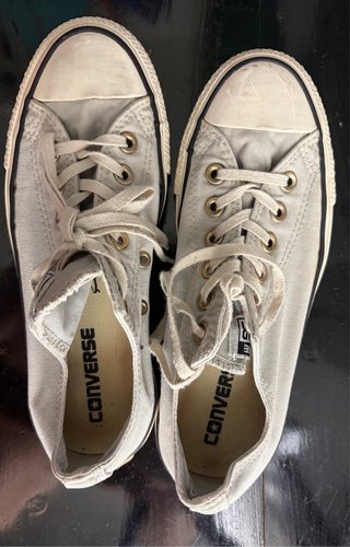Zapatillas Converse grises talla 37