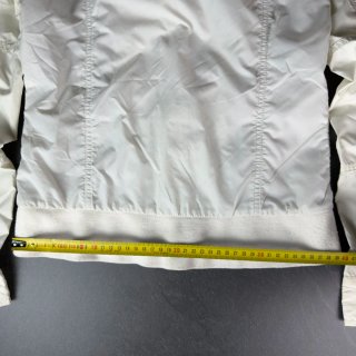 Woolrich White Nylon Lightweight Jacket S