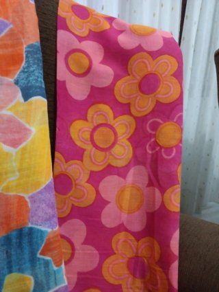 Conjunto pareos playeros multicolor con hebilla