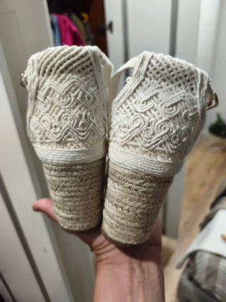 Alpargatas de esparto con cuña