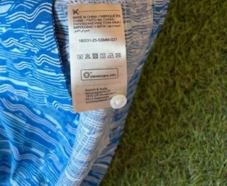 Camisa manga corta Scotch & Soda azul L