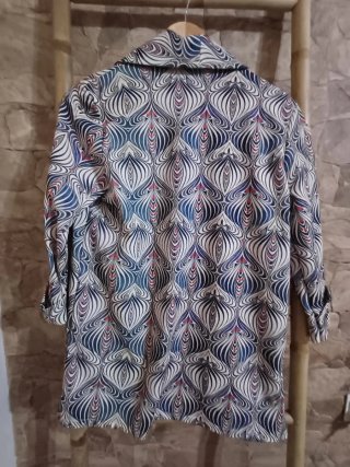 Traje chaqueta y pantalón estampado