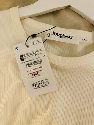 Vestido largo Desigual con etiquetas