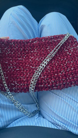 Bolso Crochet Hecho a Mano